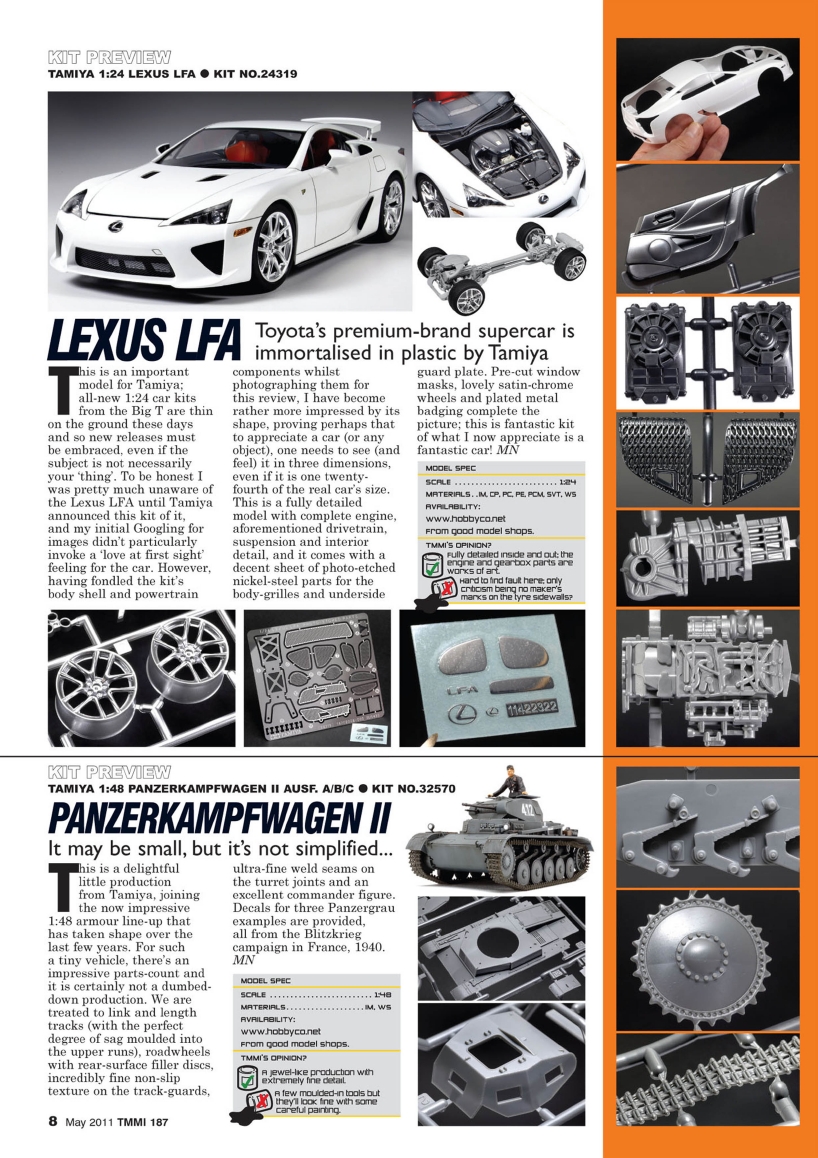 Tamiya Model Magazine 187 (2011-05)